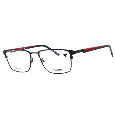 Flexon Men's Multi-color Rectangular Eyeglass Frames E1154n