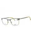 Flexon Men's Rectangular Eyeglasses  E1140 - Premium Metal Design In Gold