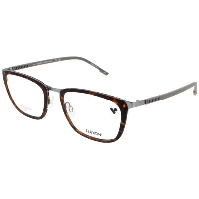 Flexon Men's Tortoise Oval Eyeglass Frames E1139