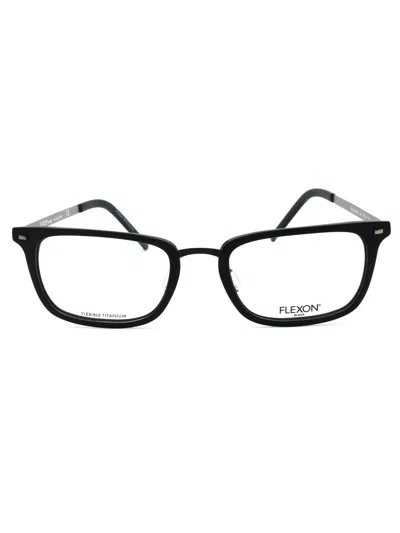 Flexon Modern Rectangular Eyeglasses For Men In Neutral
