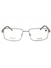 Flexon Stylish Rectangular Eyeglasses For Men In Gray