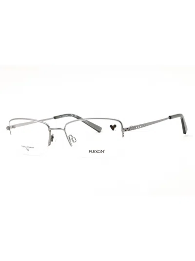 Flexon Stylish Rectangular Women's Eyeglasses In Blue