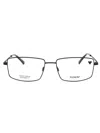 Flexon Titanium Rectangular Men's Eyeglasses In Red