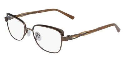 Flexon W3012 Women's Glasses, Brown, Size 52