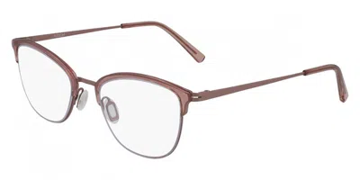 Flexon W3023 Women's Glasses, Pink, Size 52
