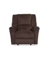 Flexsteel 44" Preston Gliding Recliner In Brown