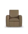Flexsteel Aria 38" Fawn Leather Power Recliner