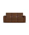 Flexsteel Aria 85" Sedona Leather Power Reclining Sofa