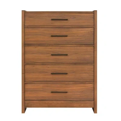 Flexsteel Ashland Drawer Chest In Medium Wood