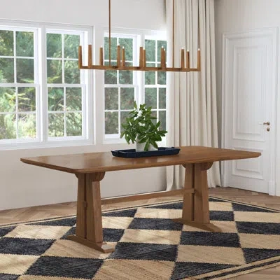 Flexsteel Ashland Rectangular Dining Table In Brown