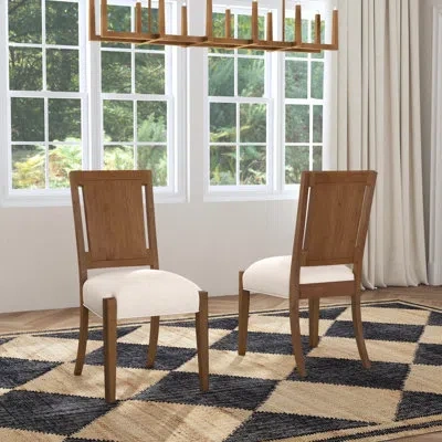 Flexsteel Ashland Upholstered Dining Chair (set Of 2) In Brown
