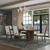Flexsteel Athens 7pc Rectangular Dining Set In Brown
