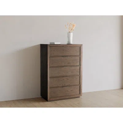 Flexsteel Athens Drawer Chest In Brown