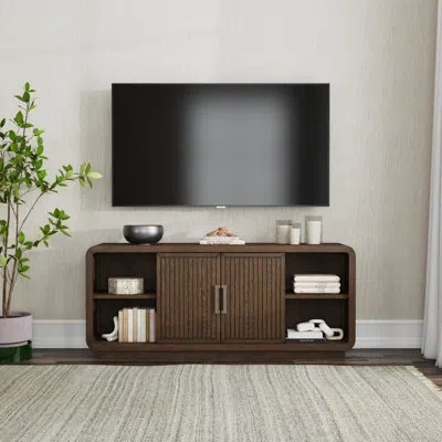 Flexsteel Athens Tv Stand In Brown