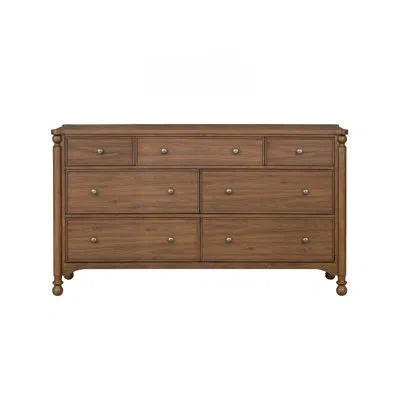Flexsteel Camellia Dresser In Brown