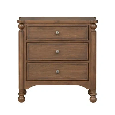 Flexsteel Camellia Nightstand In Brown