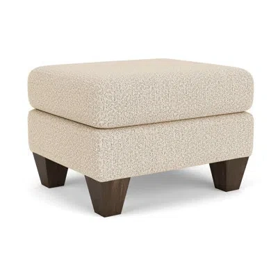 Flexsteel Cornesia 29'' Wide Square Standard Ottoman In Moondust