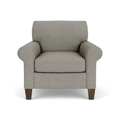 Flexsteel Cornesia 37" Wide Armchair With Sock Arm In Quarry Polypropylene