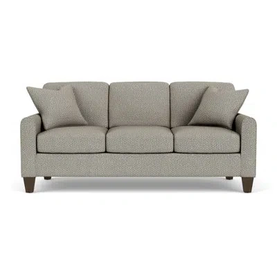 Flexsteel Cornesia 81'' Sofa With Mailbox Arm In Quarry Polypropylene,olefin