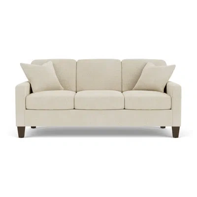 Flexsteel Cornesia 85'' Sofa With Track Arm In Shell