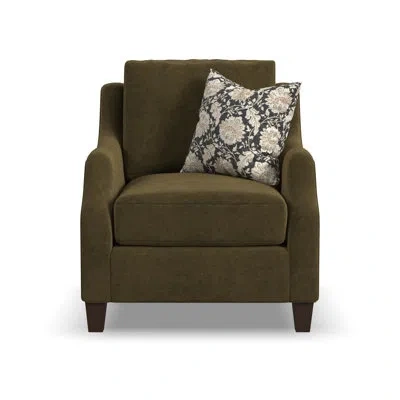 Flexsteel Gianna Chair In Green Polyester,no