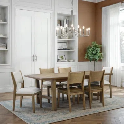 Flexsteel Haven 7pc Dining Set In Brown