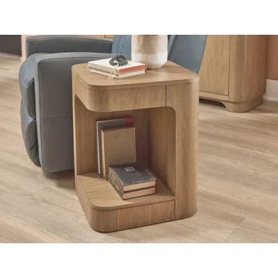 Flexsteel Haven End Table In Brown