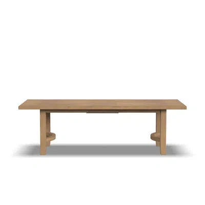Flexsteel Haven Extendable Dining Table In Brown