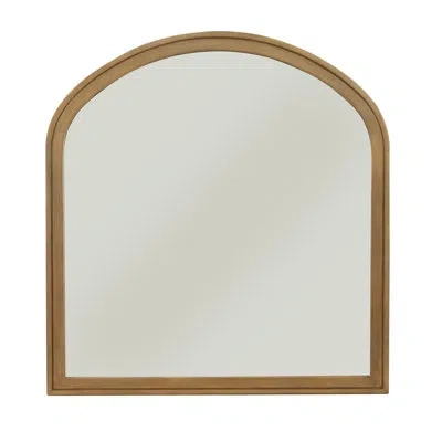 Flexsteel Haven Mirror In Brown;medium Wood;brown Wood;oak Wood