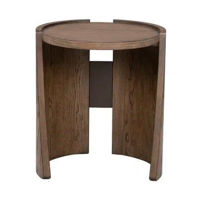 Flexsteel Lyra End Table In Brown;medium Wood;brown Wood