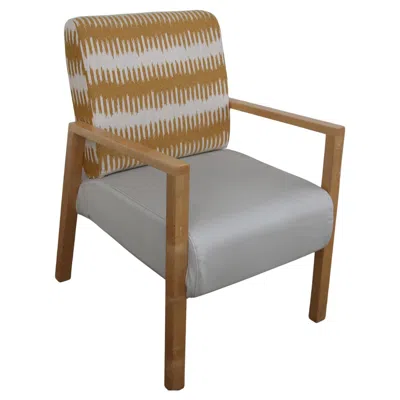 Pre-owned Flexsteel Mid Century Modern Style  Lounge Chair In Brown