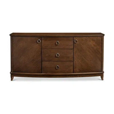 Flexsteel Riverstone Buffett Sideboard In Brown
