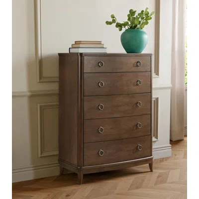 Flexsteel Riverstone Drawer Chest In Brown