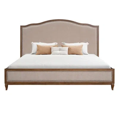 Flexsteel Riverstone Upholstered Bed In Brown