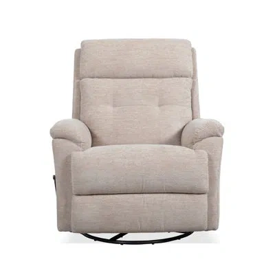 Flexsteel Sophia Swivel Gliding Recliner In Tan