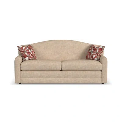 Flexsteel Tillie-2 Seat Sofa In Tan
