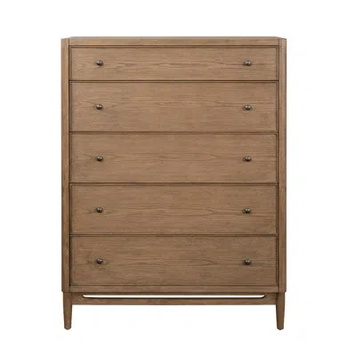 Flexsteel Violet 5 - Drawer Chest In Brown