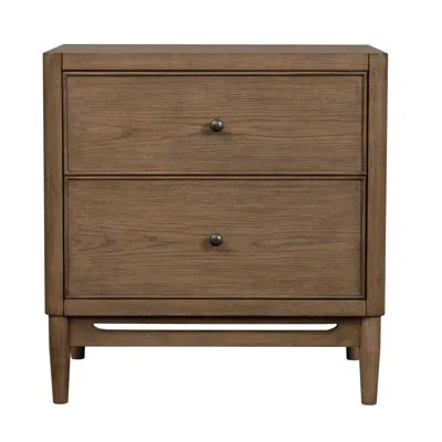 Flexsteel Violet Nightstand In Brown