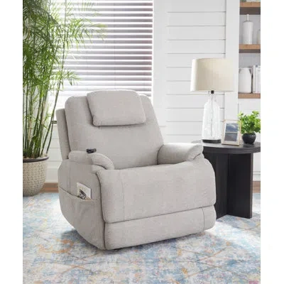 Flexsteel Zecliner Power Sleep Chair In Gray