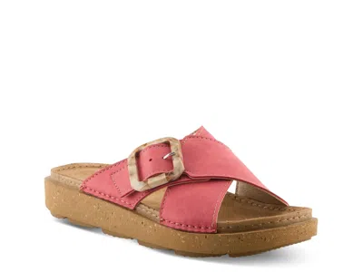 Flexus Aspa Sandal In Red