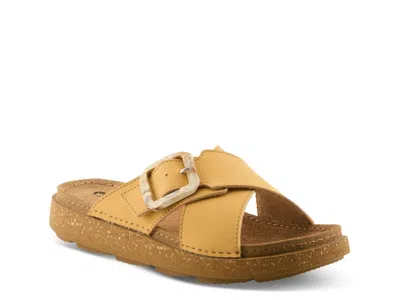 Flexus Aspa Sandal In Yellow