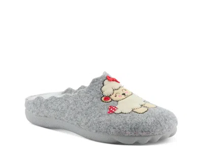Flexus Bopeep Slipper In Gray