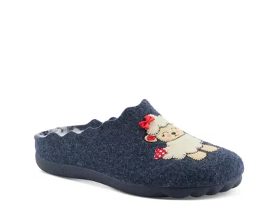 Flexus Bopeep Slipper In Navy
