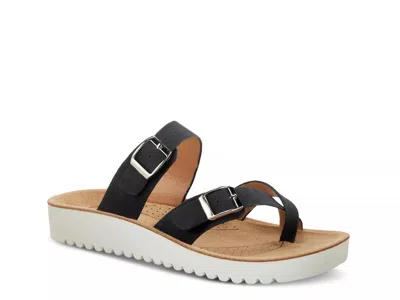 Flexus By Spring Step Bayside Sandal In Black