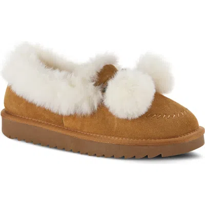 Flexus By Spring Step Cottontail Slipper In Camel