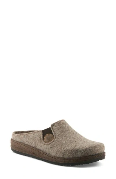 Flexus By Spring Step Cozily Wool Clog In Brown