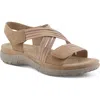 Flexus By Spring Step Crossbeam Sandal In Nude