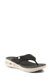 Flexus By Spring Step Gorski Platform Flip Flop In Black