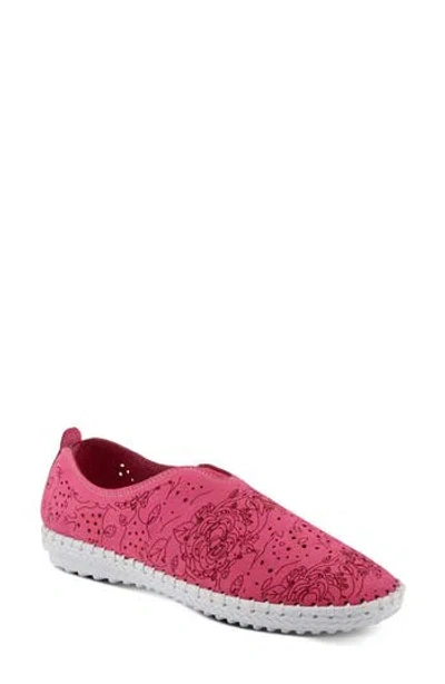 Flexus By Spring Step Jumilia Slip-on Sneaker In Pink
