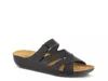 Flexus By Spring Step Karl Slide Sandal In Black